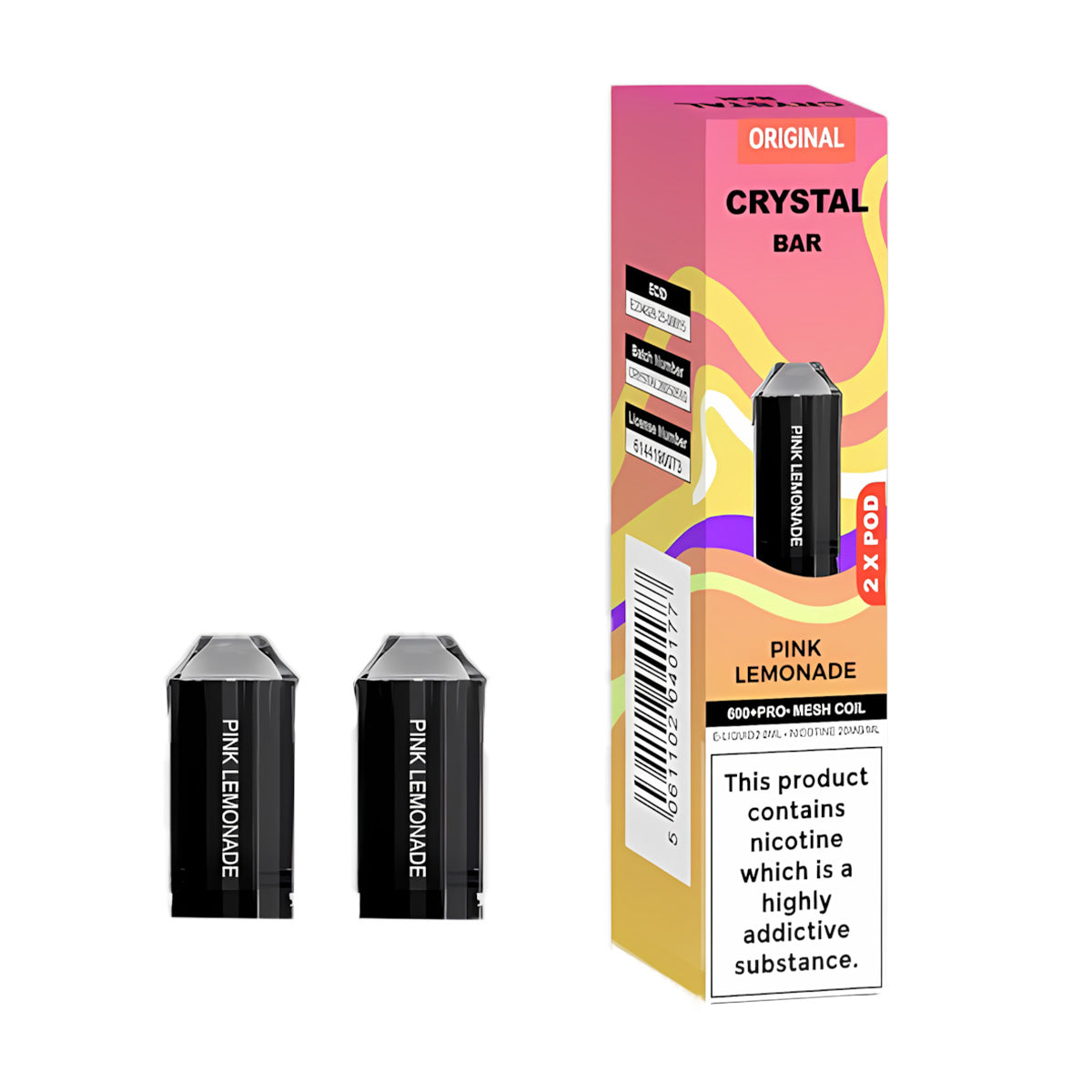 Crystal Bar Original 600 Pods