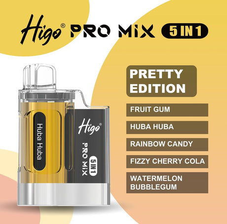 Higo Pro Mix 5 in 1 Disposable Vape