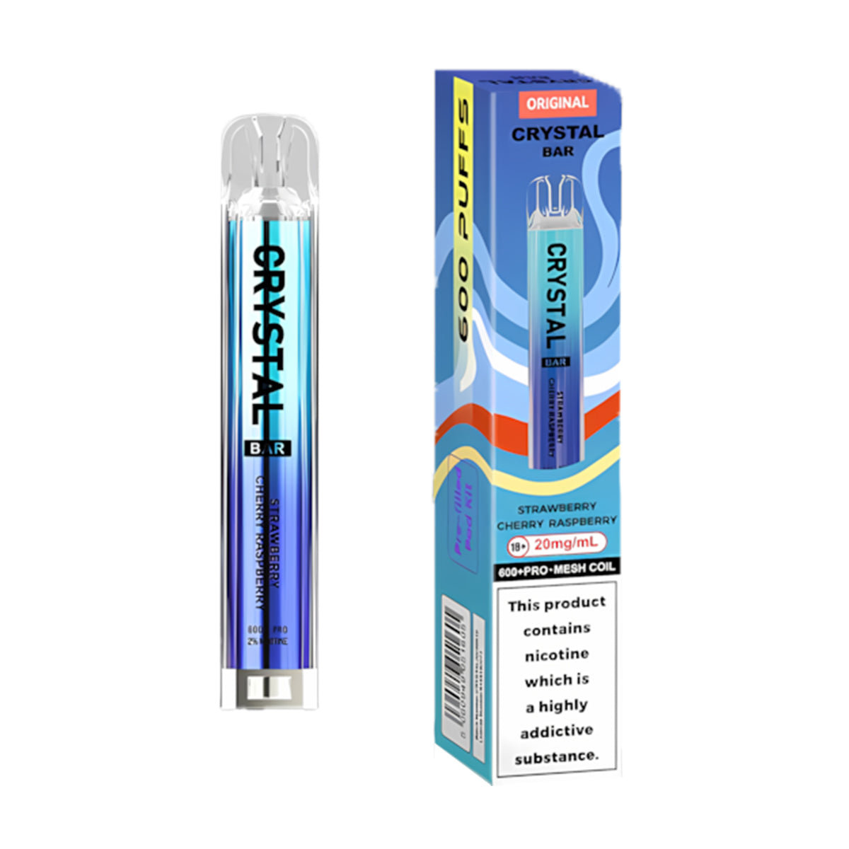 SKE Crystal Bar 600 Pod Kit