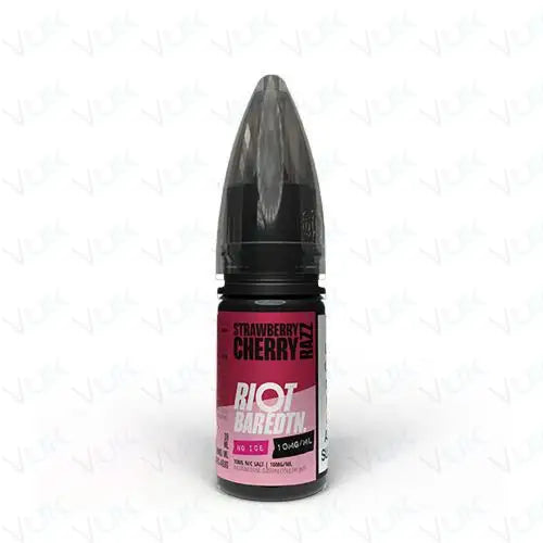 Riot Squad Bar Edition Strawberry Cherry Razz Nic Salt Vape Juice