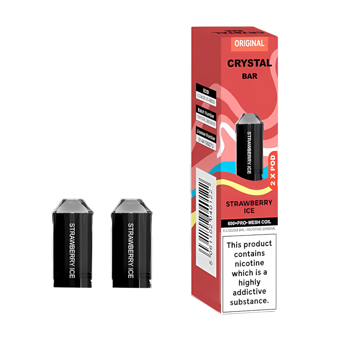 Crystal Bar Original 600 Pods