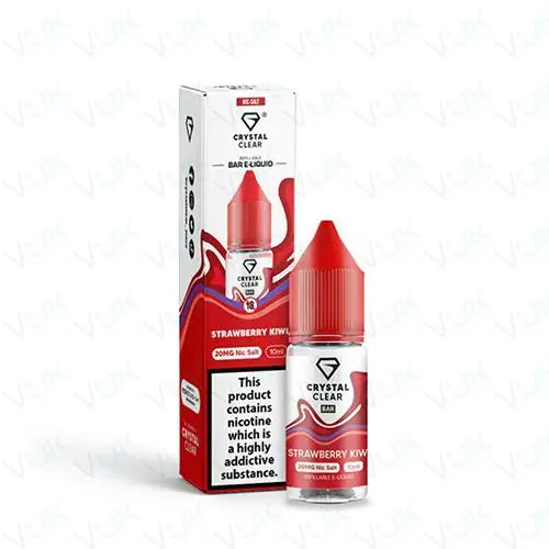 Crystal Clear Strawberry Kiwi Nic Salt Vape Juice