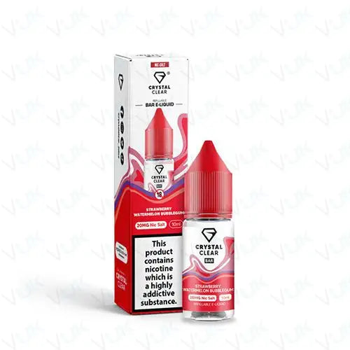 Crystal Clear Bubblegum Nic Salt Vape Juice