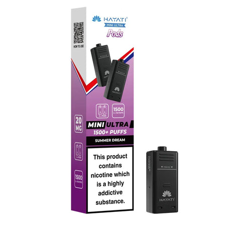 Hayati Mini Ultra 1500 Prefilled Pods